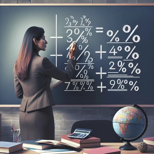 how to add percentages