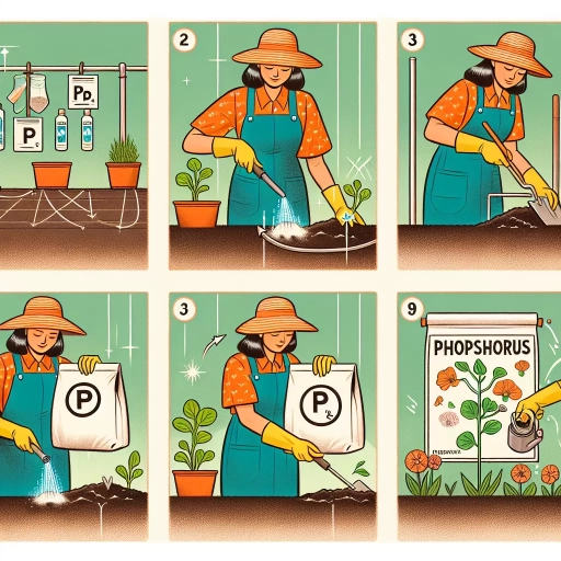 how to add phosphorus to soil