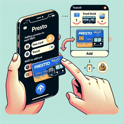how to add presto to apple wallet