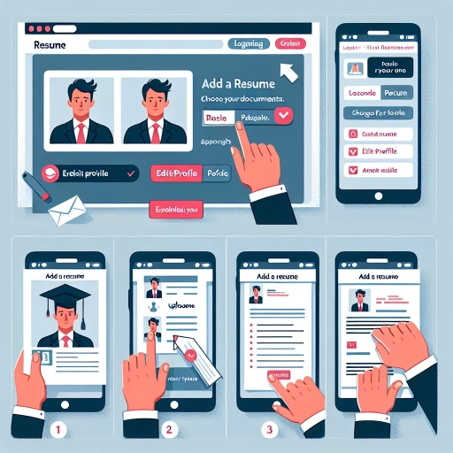 how to add resume to linkedin