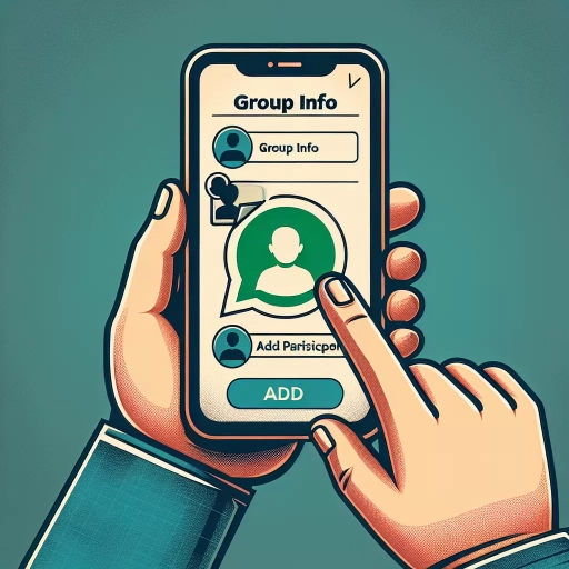 how to add someone to whatsapp group