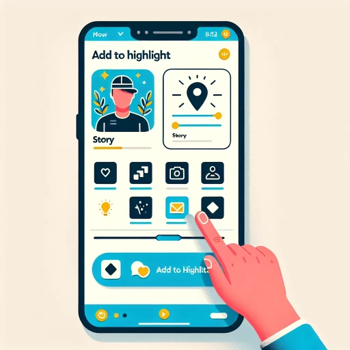 how to add story to highlight