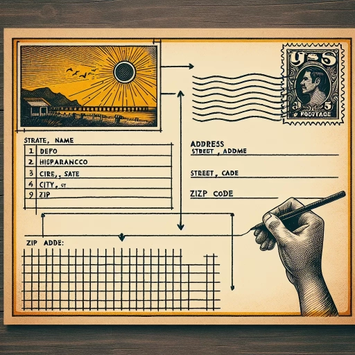 how to address a postcard