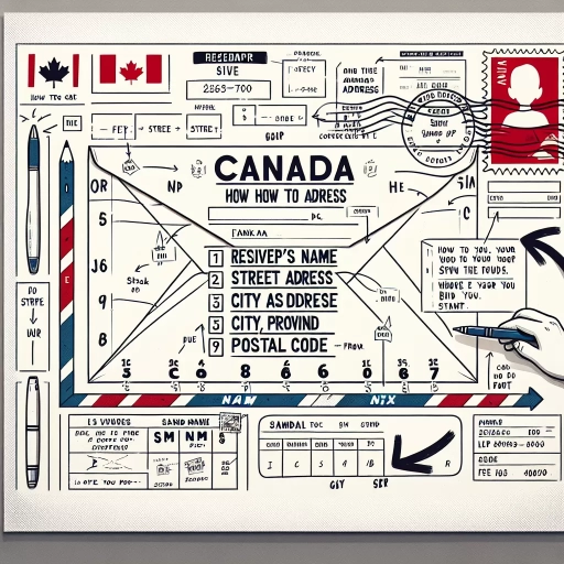 how to address an envelope in canada