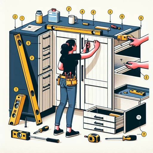 how to adjust cabinet doors