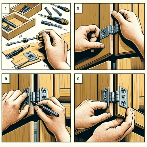 how to adjust cabinet hinges