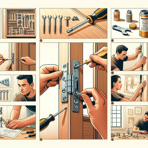 how to adjust door hinges