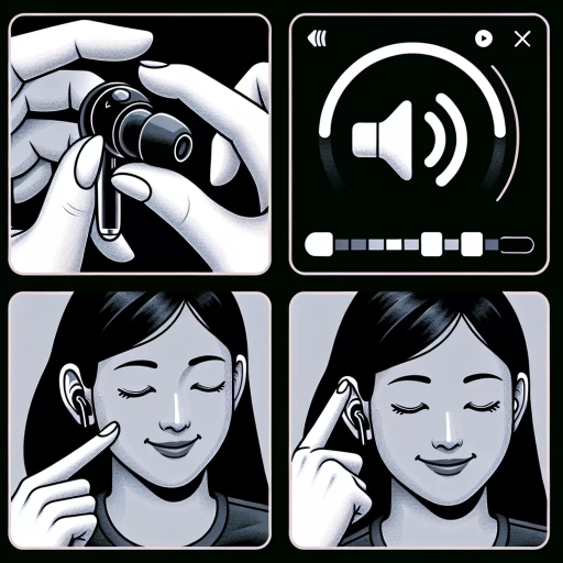 how to adjust volume on airpods