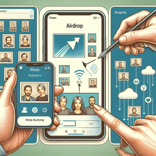 how to airdrop photos