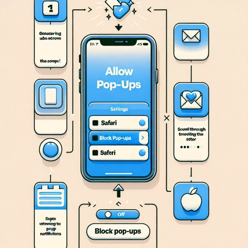 how to allow pop ups on iphone