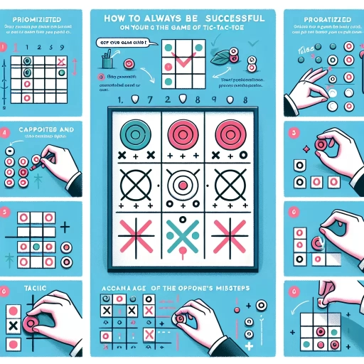 how to always win in tic tac toe