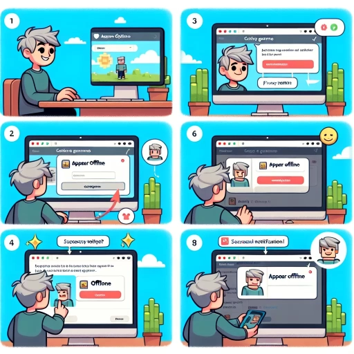how to appear offline on roblox