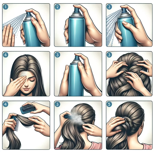 how to apply dry shampoo