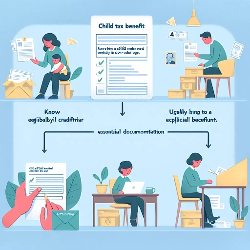 how to apply for child tax benefit
