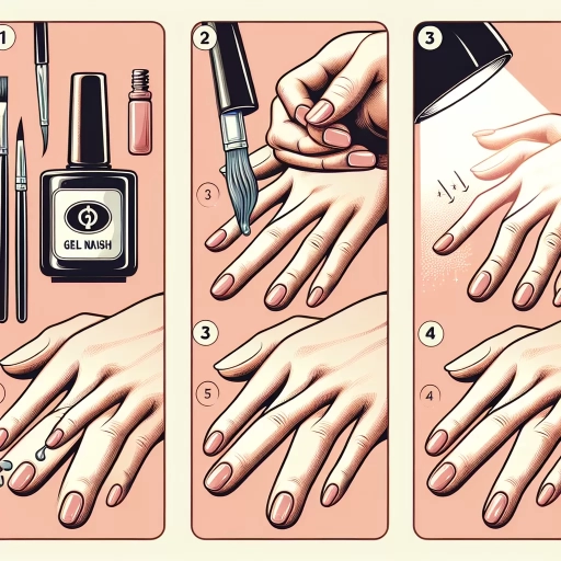 how to apply gel nail polish