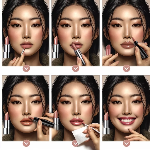 how to apply lipstick