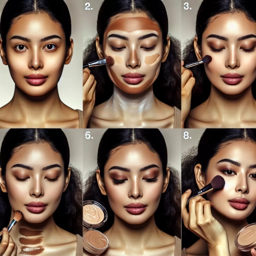 how to apply makeup step by step with pictures