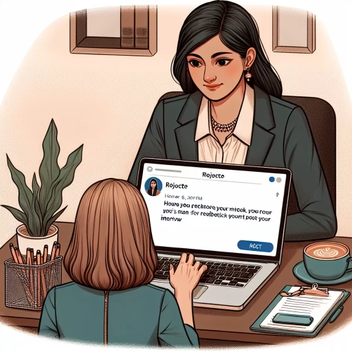 how to ask for feedback after interview rejection