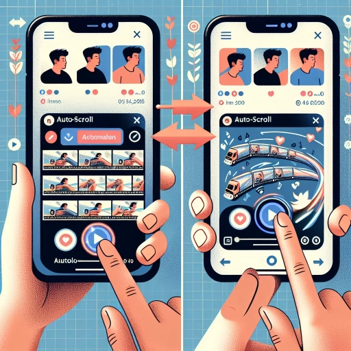 how to auto scroll on tiktok