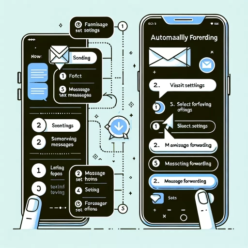 how to automatically forward text messages to another phone