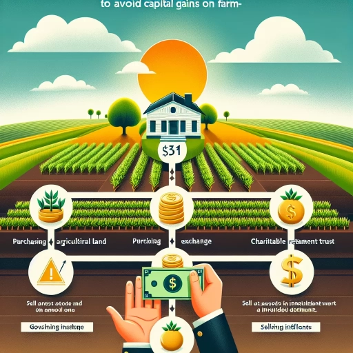 how to avoid capital gains on farmland