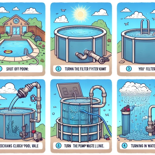 how to backwash a pool