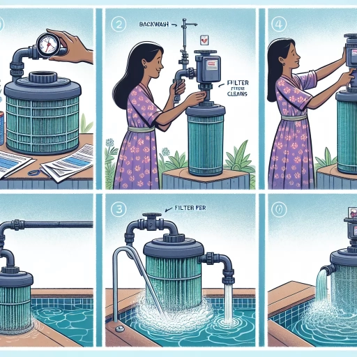 how to backwash pool filter