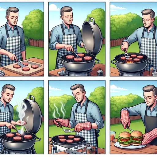 how to bbq frozen burgers