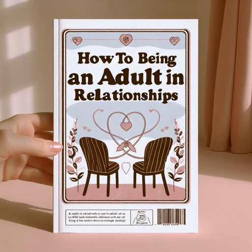 how to be an adult in relationships pdf