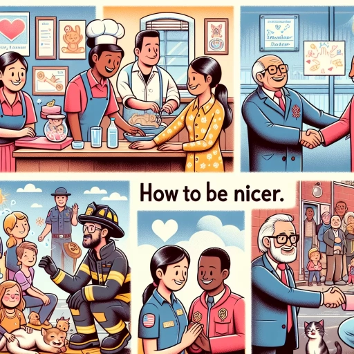 how to be nicer