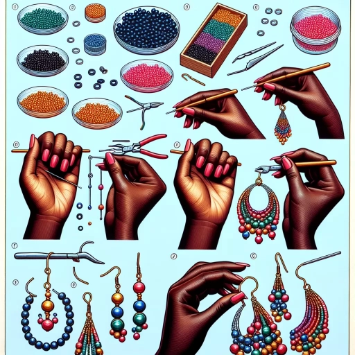 how to bead earrings