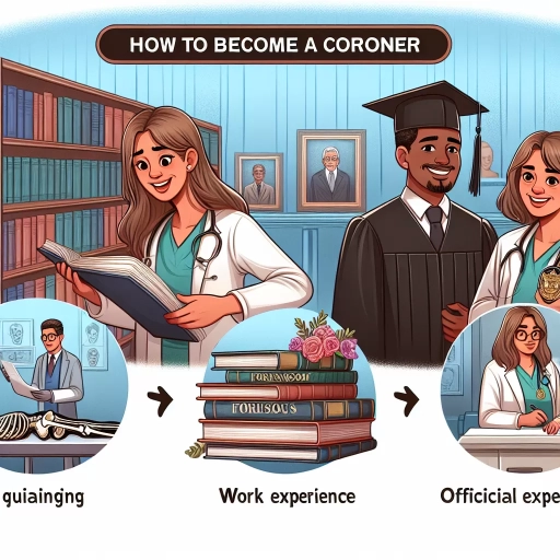 how to become a coroner