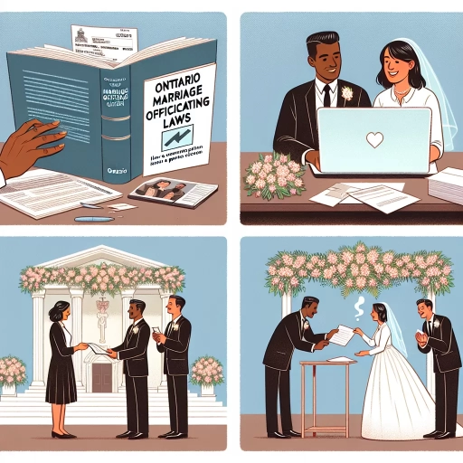 how to become a marriage officiant in ontario
