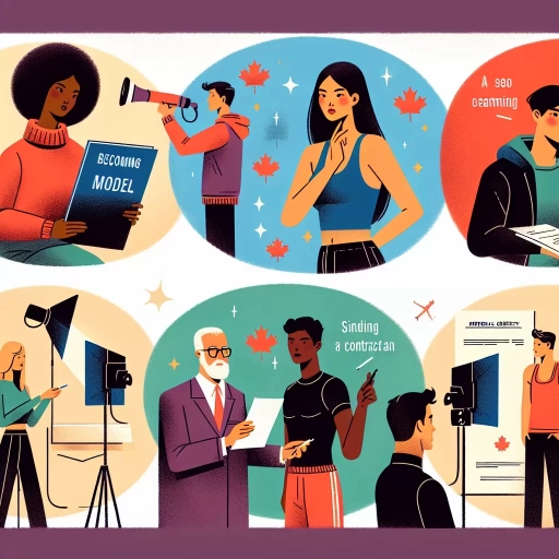 how to become a model in canada