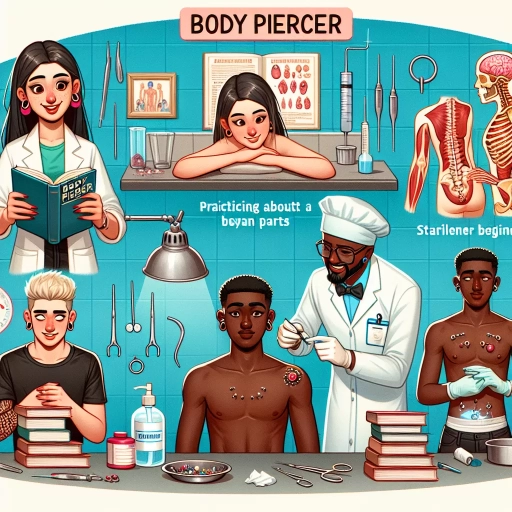 how to become a piercer