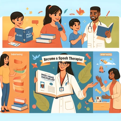 how to become a speech therapist