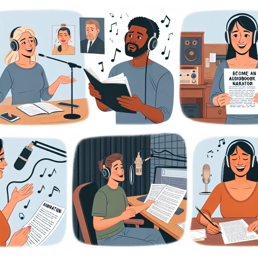 how to become an audiobook narrator
