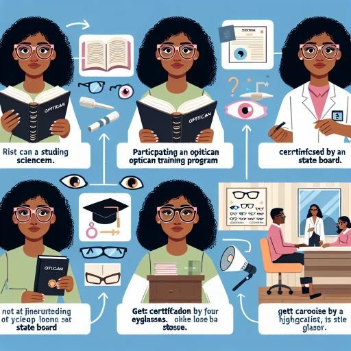 how to become an optician
