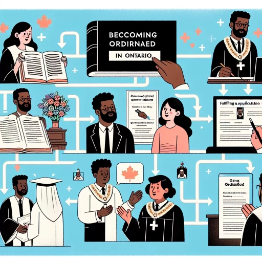 how to become ordained in ontario
