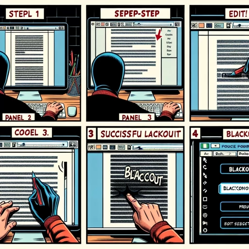how to black out text in pdf