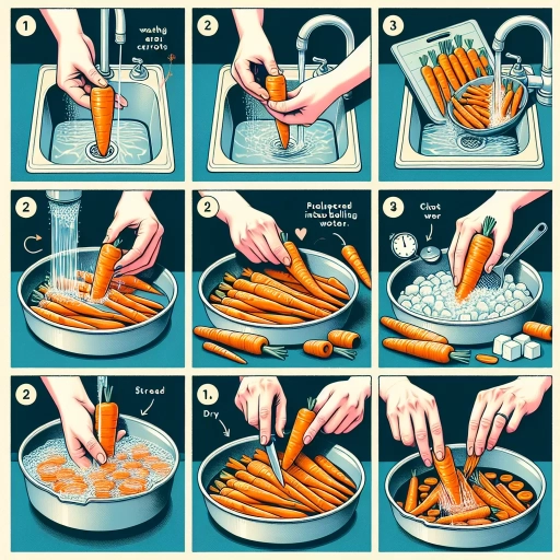 how to blanch carrots