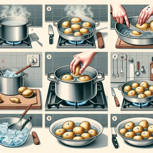 how to blanch potatoes