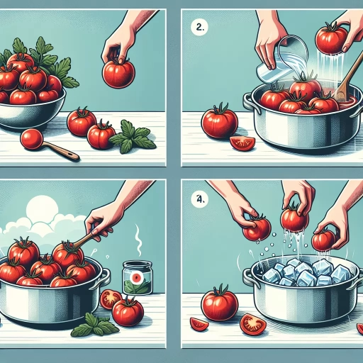 how to blanch tomatoes