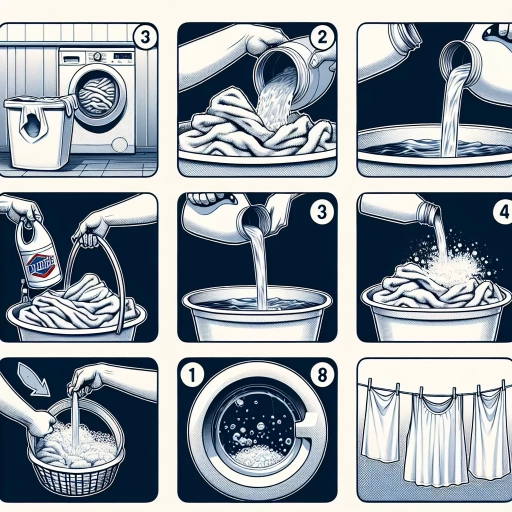 how to bleach white towels