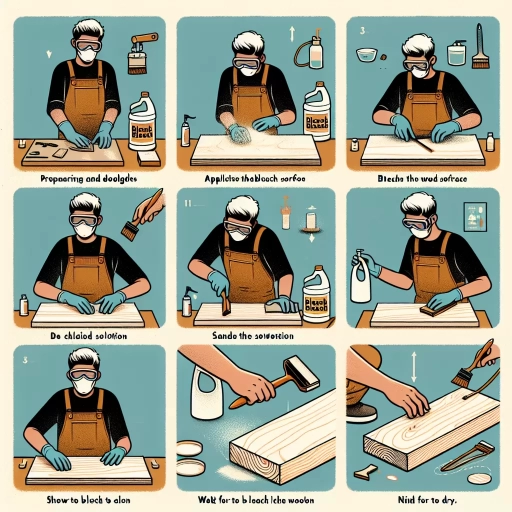 how to bleach wood