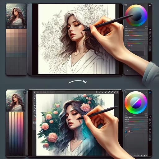 how to blend in procreate