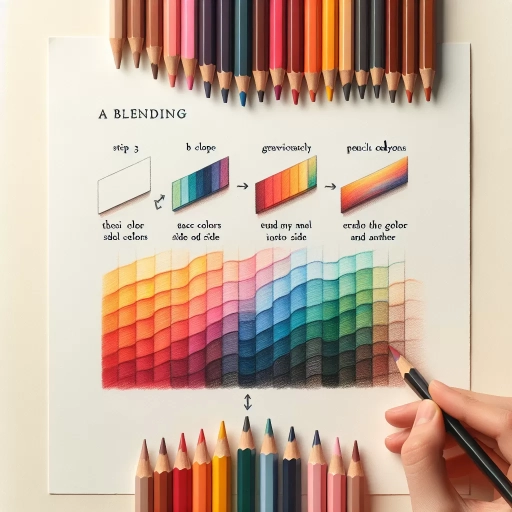 how to blend pencil crayons