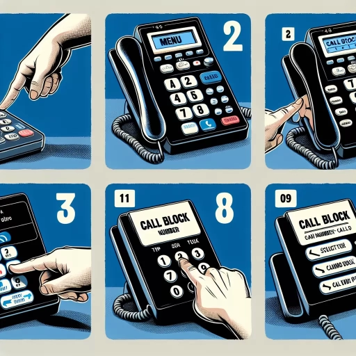 how to block a number on a landline