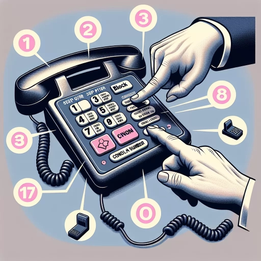 how to block a number on telus landline