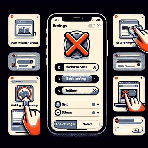 how to block a website on safari